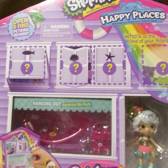 Moose Toys Other - NWT Discontinued Shopkins Happy Places Hanging Out